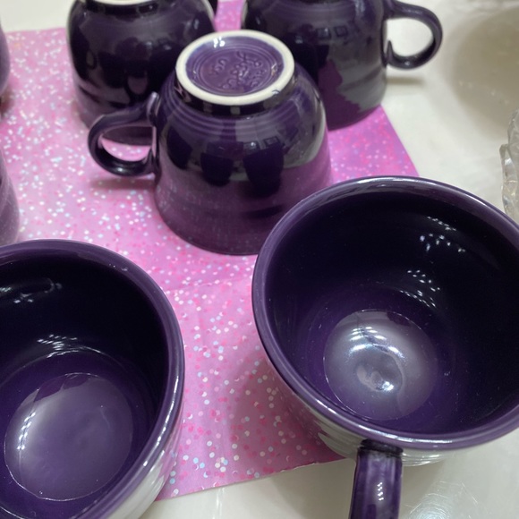 Fiesta tea cups plum - Picture 2 of 5